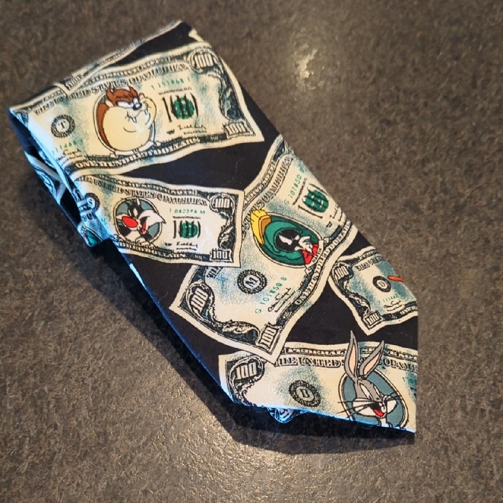 Vintage 90s Looney Tunes Necktie